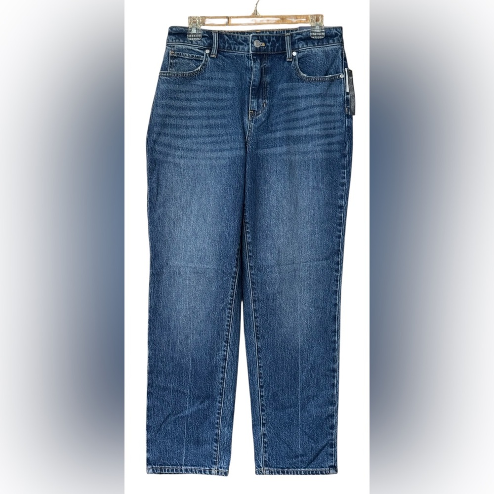 NWT Talbots High Waist Relaxed Straight Jean SZ 10P